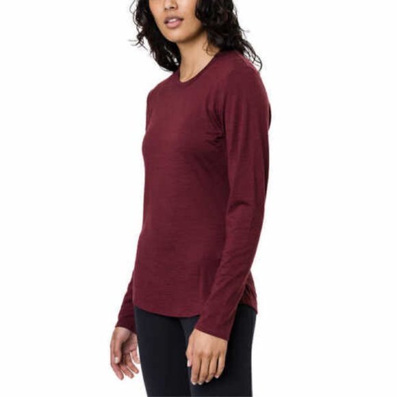 Seg'ments Washable Merino Wool Top Womens XXL Long Sleeve Stretch Tee Shirt NWT - Picture 10 of 11